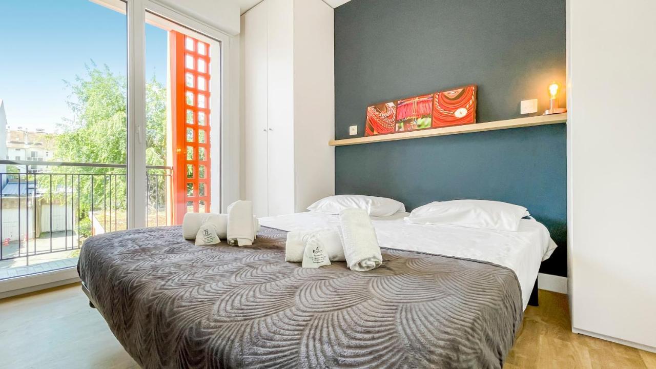 Appartement Homey Boa -hyper-centre- En Face De La Gare -balcon Prive *