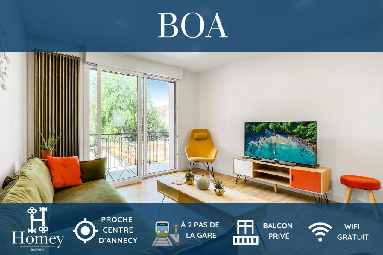 Homey Boa -hyper-centre- En Face De La Gare -balcon Prive
